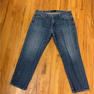 Lucky Brand Men's Straight Blue Jeans